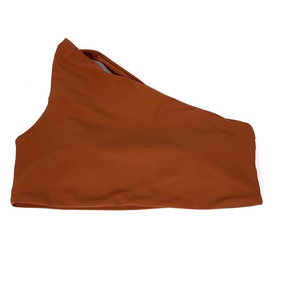 SUMMERSALT The Sidestroke Top & The Ruched High Leg High Rise Bottom Amber 4 - Picture 2 of 11